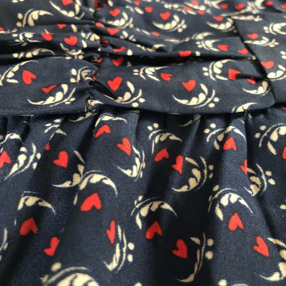 Navy Vintage Dress - Picture 4 of 5